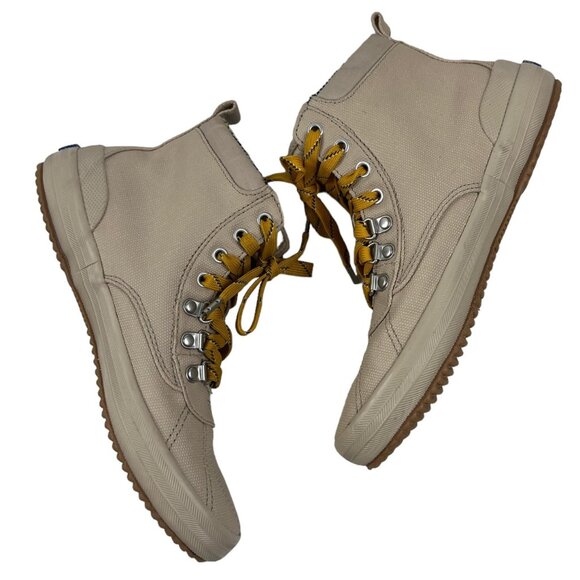 Keds Sneaker Bootie Scout Water Resistant Tan Lace Up WF63597 Size 7 - Picture 9 of 16